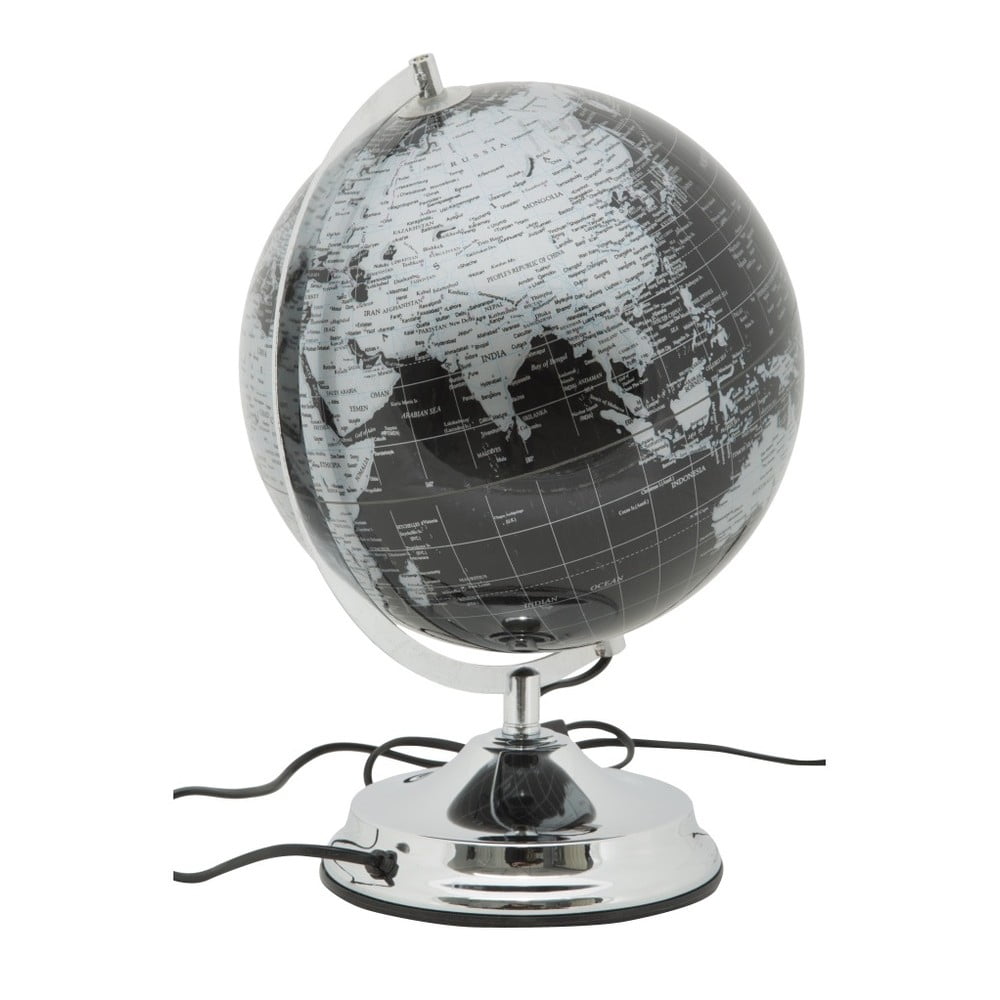 Glob decorativ cu lumini Mauro Ferretti, ⌀ 25 cm, argintiu