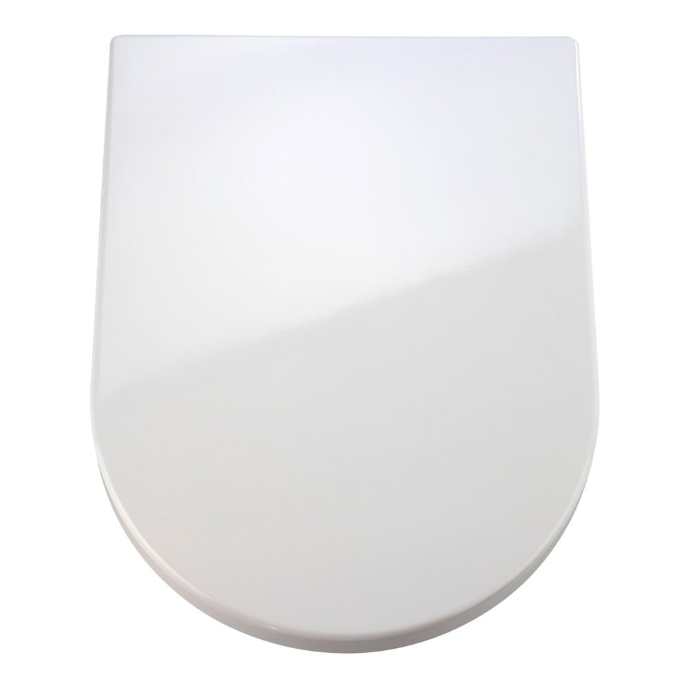 Capac WC cu închidere lentă Wenko Premium Palma, 46,5 x 35,7 cm, alb bonami.ro