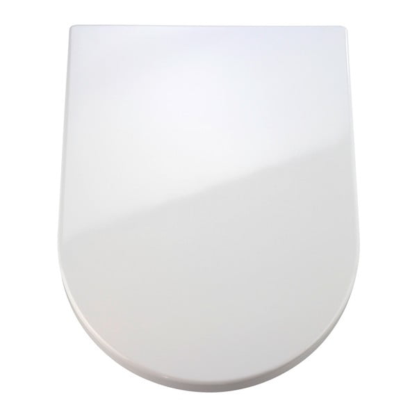 Capac WC cu închidere lentă Wenko Premium Palma, 46,5 x 35,7 cm, alb