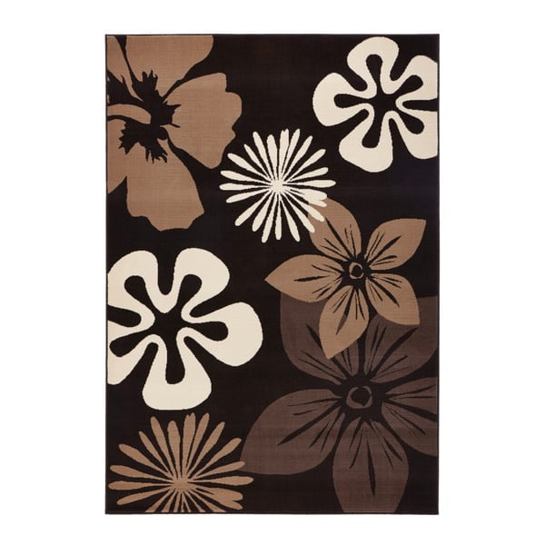 Covor Hanse Home Gloria Flower Brownie, 160 x 230 cm
