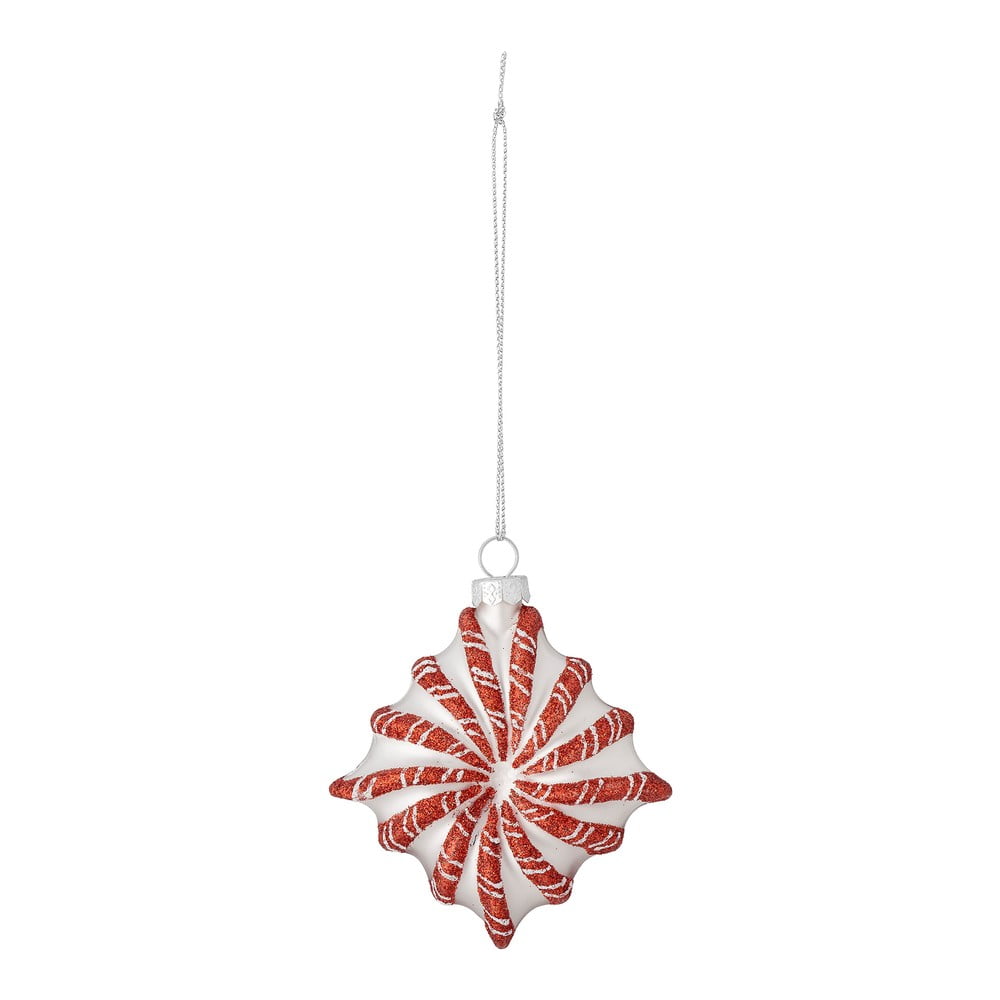 Ornament de Crăciun din sticlă 9 cm Candy – Bloomingville