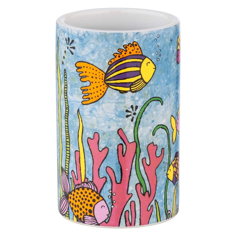 Suport pentru periuța de dinți din ceramică Rollin\'Art Ocean Life – Wenko