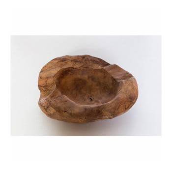 Bol din lemn de tec woox living natu, ⌀ 30 cm