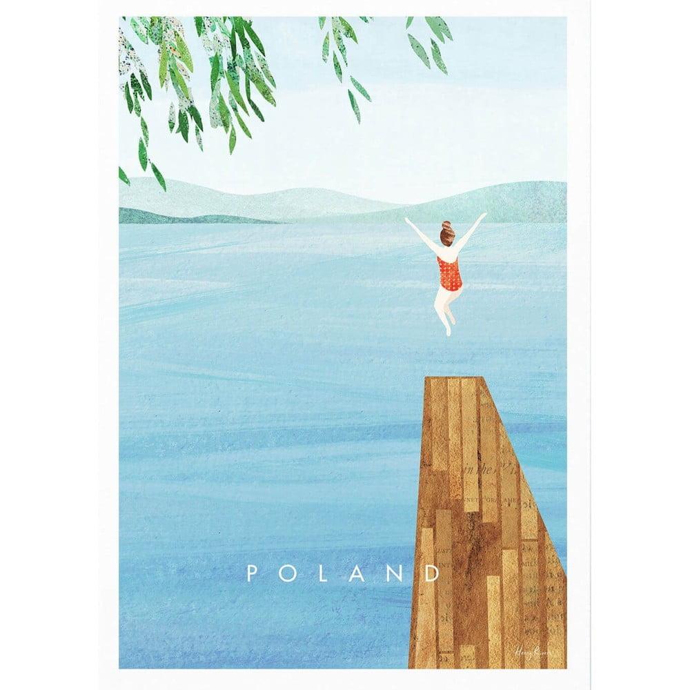  Poster 30x40 cm Poland – Travelposter 