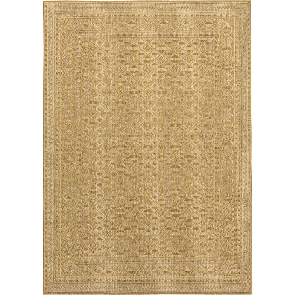 Covor de exterior galben 170×120 cm Terrazzo – Floorita 170x120 imagine noua