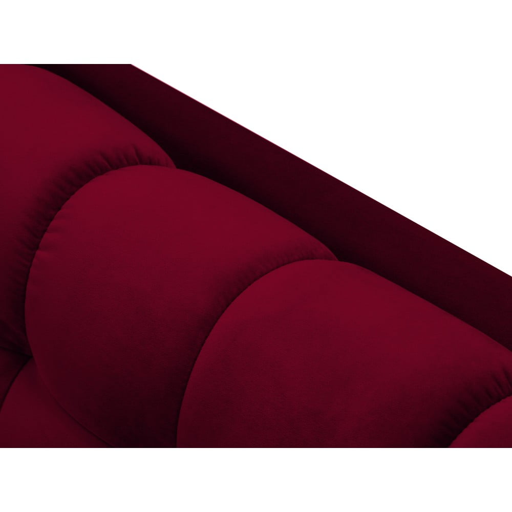 Canapea din catifea Cosmopolitan Design Bali, roșu Bali imagine noua somnexpo.ro