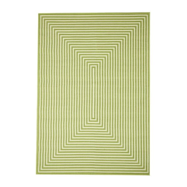 Covor adecvat pentru exterior Floorita Braid, 200 x 285 cm, verde