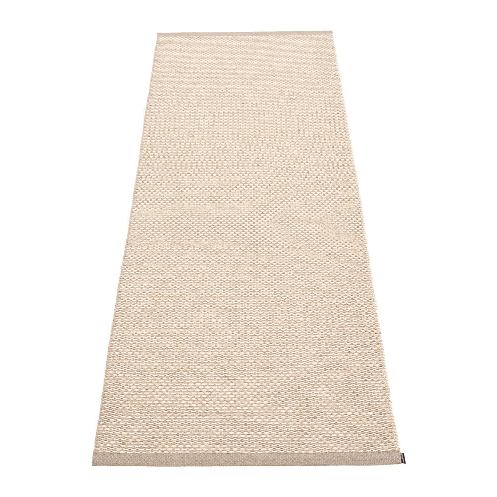 Covor tip traversă pentru interior și exterior crem 70x200 cm Effi Mud – Pappelina