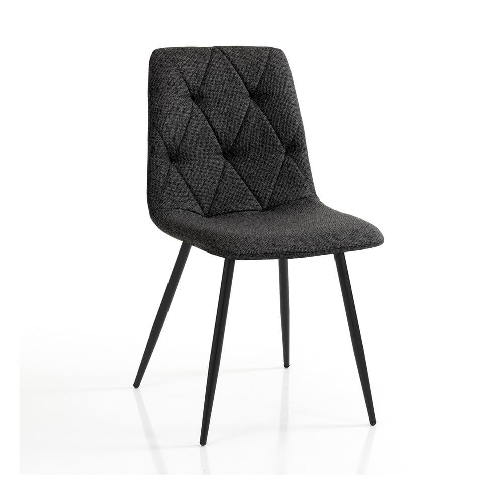Scaune de dining negre 2 buc. Mesh – Tomasucci