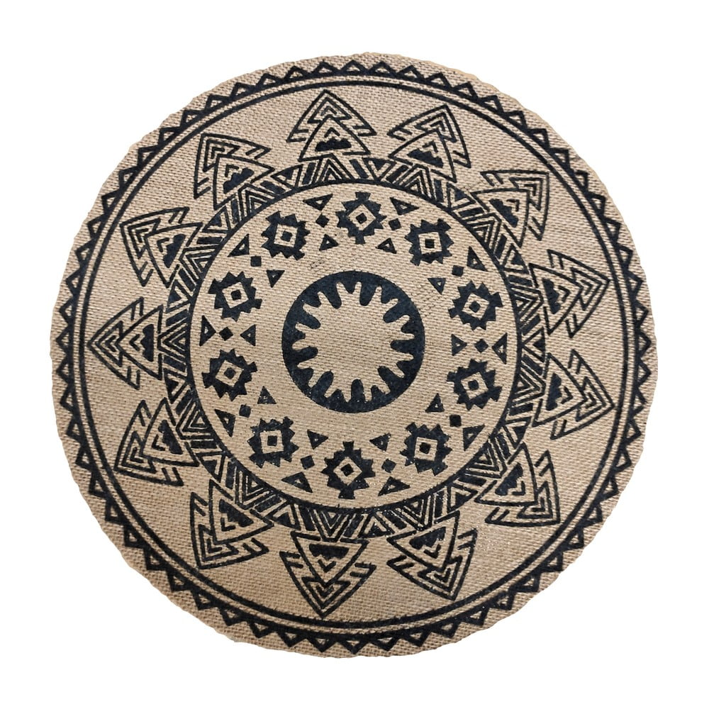  Set 2 suporturi de farfurii din țesătură ø 38 cm Mandala - JAHU collections 