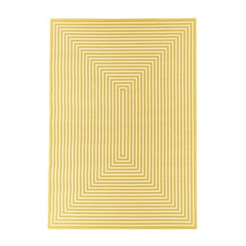 Covor adecvat pentru exterior floorita braid, 200 x 285 cm, galben