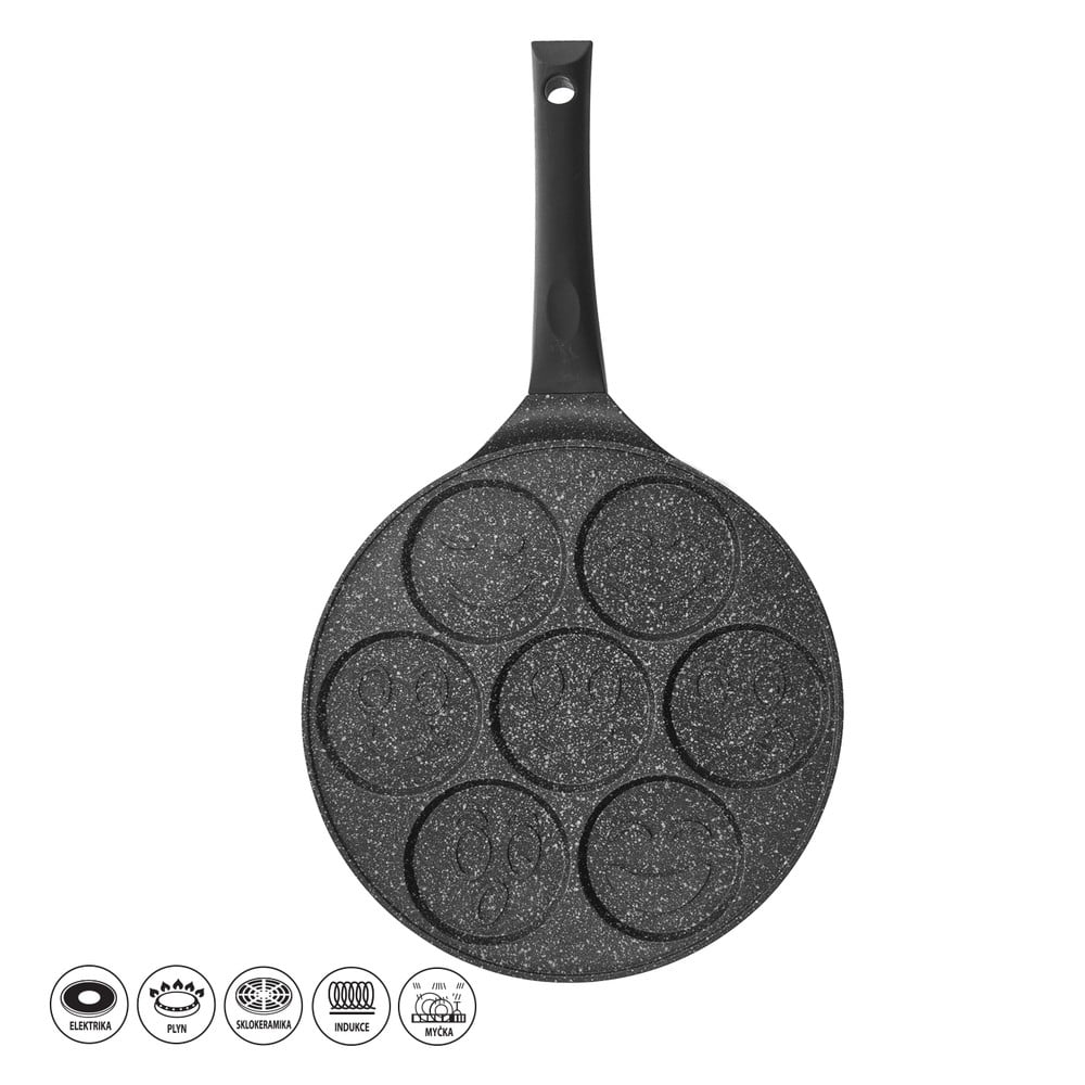 Tigaie din aluminiu pentru ouă/clătite ø 27 cm grande – orion