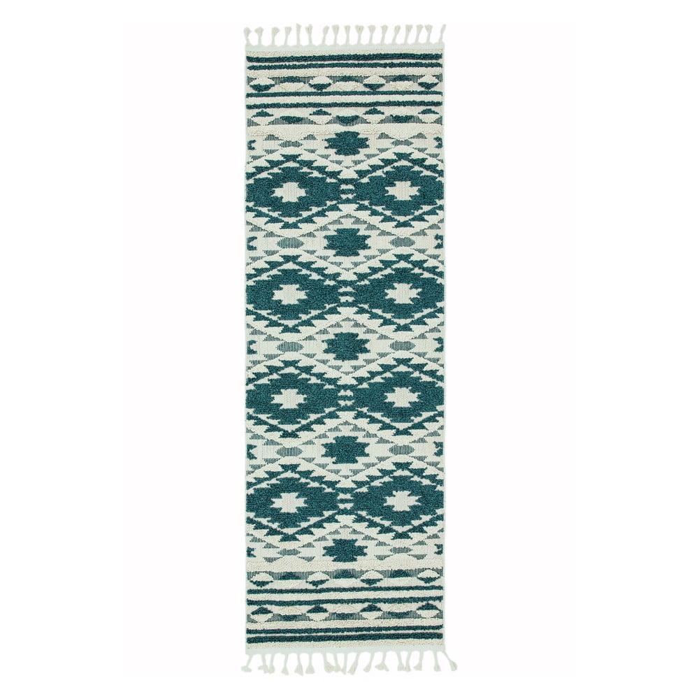 Covor Asiatic Carpets Taza, 80 x 240 cm, verde Asiatic Carpets