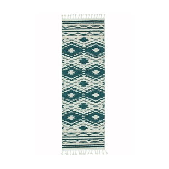 Covor asiatic carpets taza, 80 x 240 cm, verde