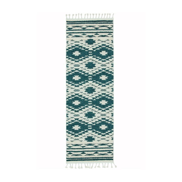 Covor Asiatic Carpets Taza, 80 x 240 cm, verde