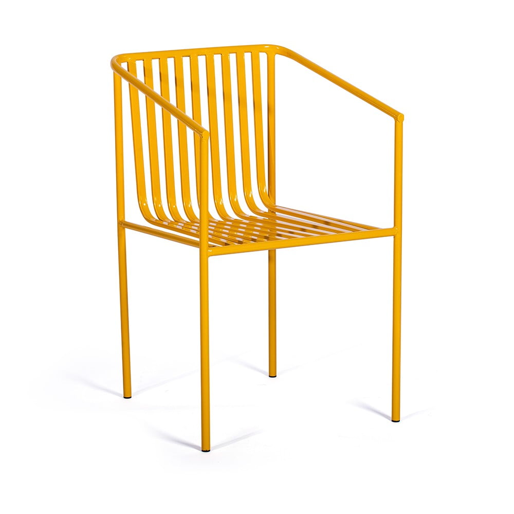 Set 2 scaune de grădină Le Bonom Cecile, galben Bonami Selection