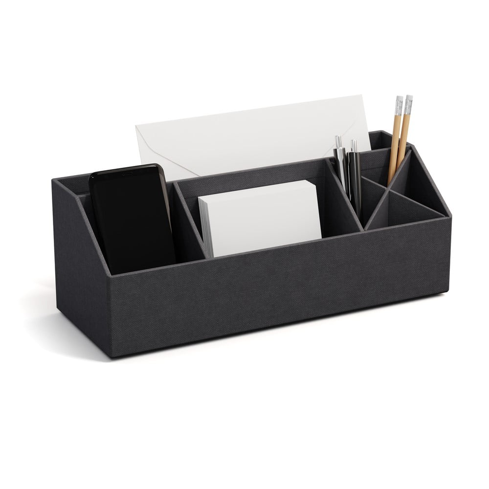 Organizator pentru papetărie din carton Elisa Canvas Paper Laminate – Bigso