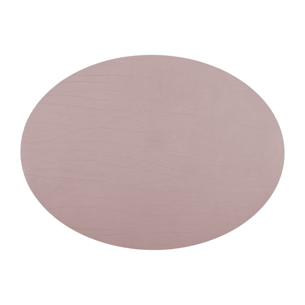 Suport farfurie din piele reciclată ZicZac Titan, 33 x 45 cm, roz bonami.ro imagine 2022
