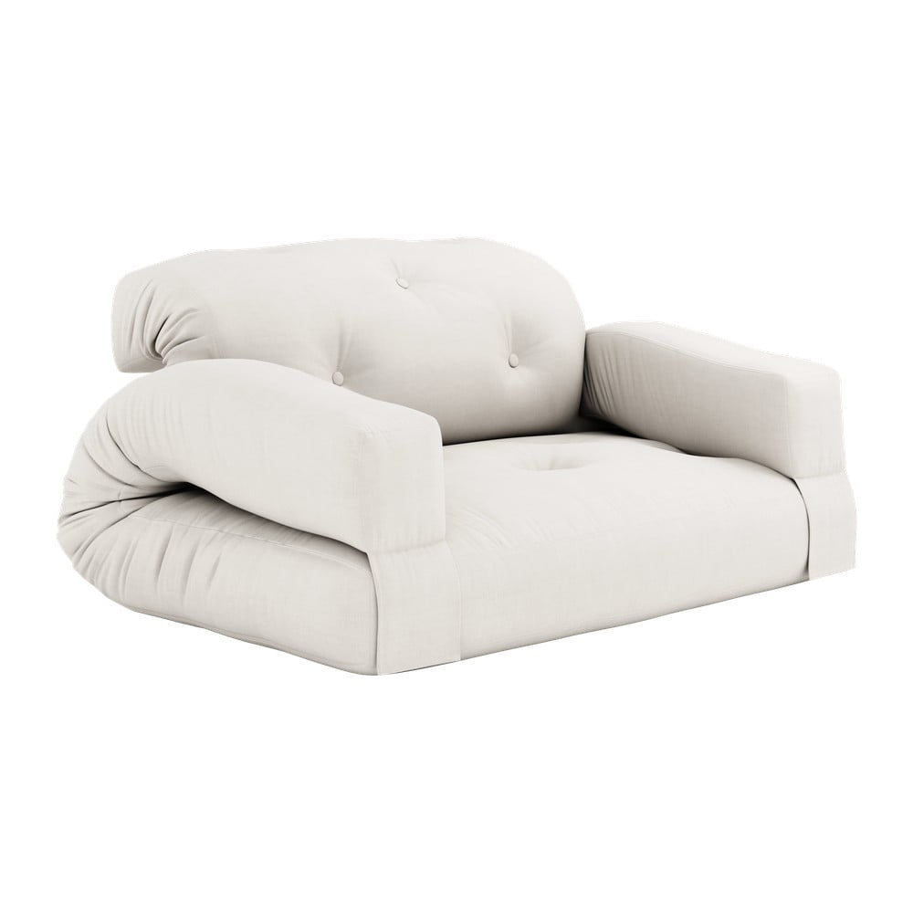 Canapea albă/bej 140 cm Hippo – Karup Design 140 imagine model 2022