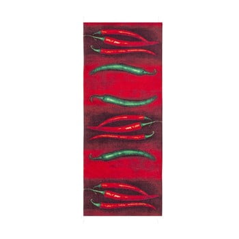 Traversă floorita peperoncini, 60 x 110 cm