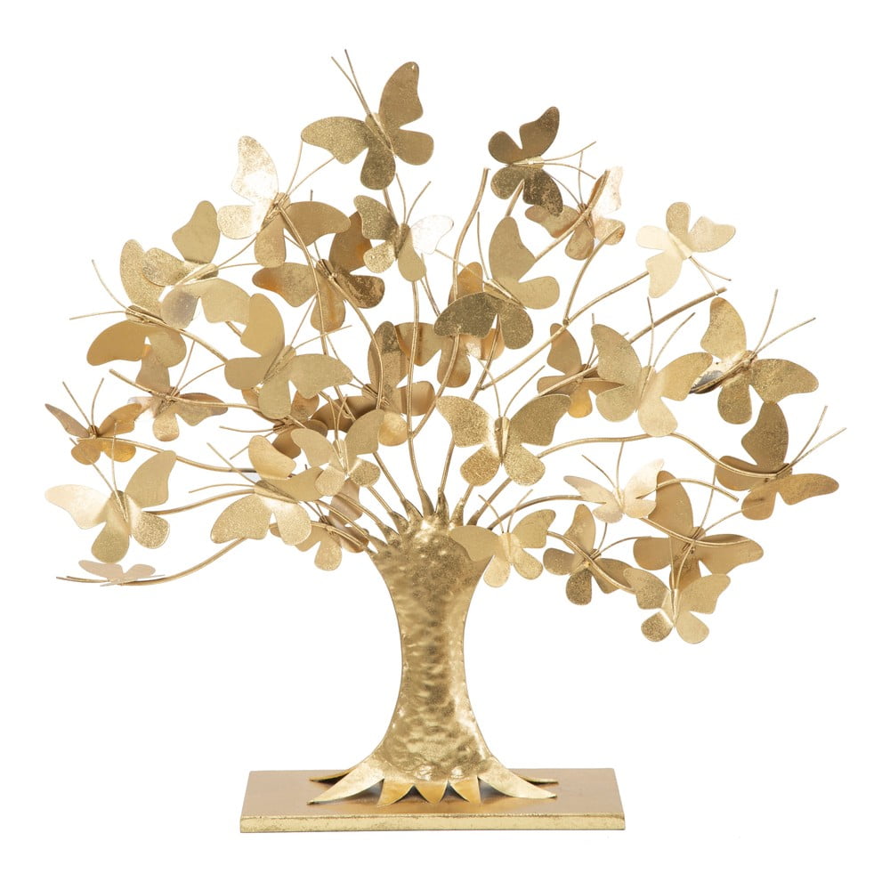 Decorațiune Mauro Ferretti Tree of Life, înălțime 60 cm, auriu bonami.ro