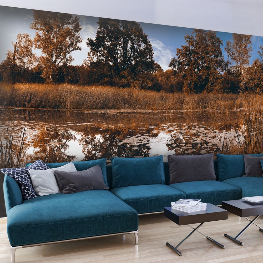 Tapet format mare Artgeist Autumn Reeds, 400 x 280 cm