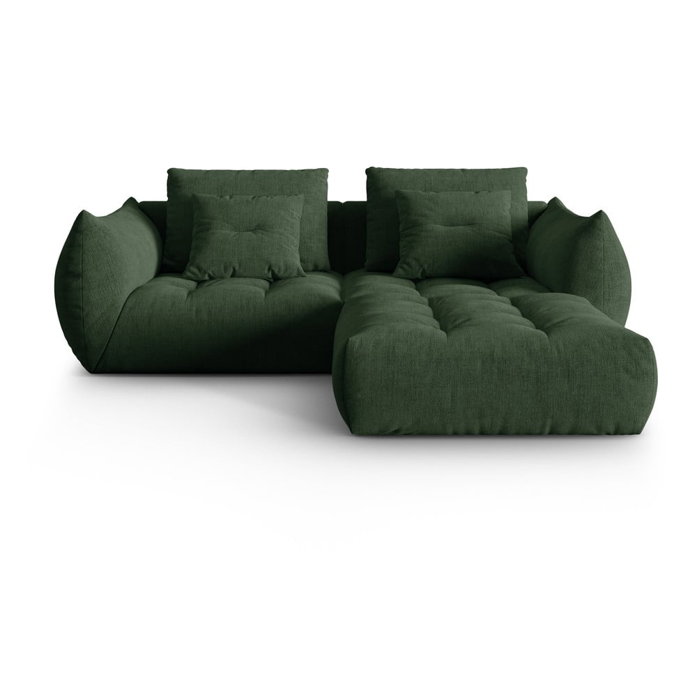 Colțar verde închis (cu colț variabil) Bloom – Micadoni Home