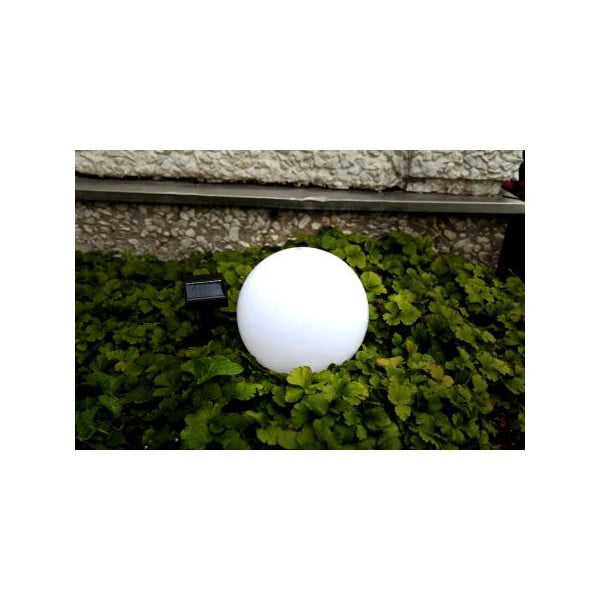 Lampadar solar LED pentru grădină Star Trading Globe Stick, ⌀ 20 cm