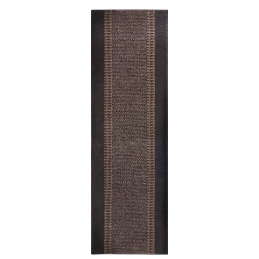 Covor tip traversă Hanse Home Basic, 80 x 250 cm, maro