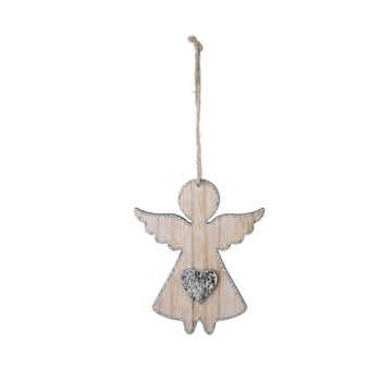Decorațiune suspendată ego dekor heart angel, mică