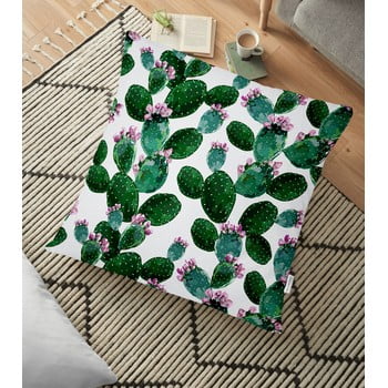 Față de pernă din amestec de bumbac minimalist cushion covers lady cactus, 70 x 70 cm