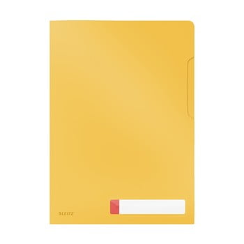 Mapă de birou, opac, leitz cosy, a4, galben