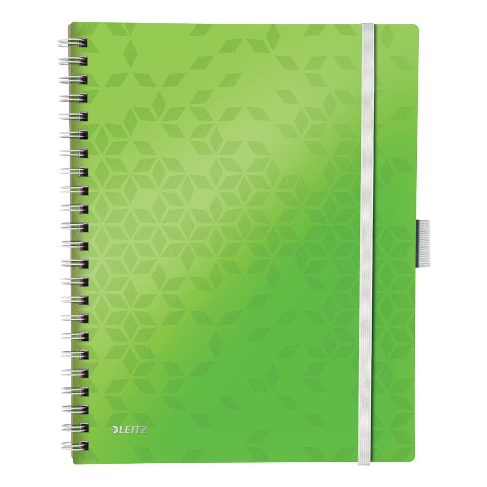 Caiet dictando cu copertă flexibilă Leitz, 80 pagini, verde bonami.ro imagine 2022