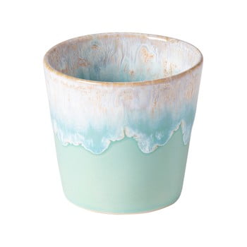Ceașcă pentru espresso din gresie ceramică costa nova, 200 ml, mentă - alb