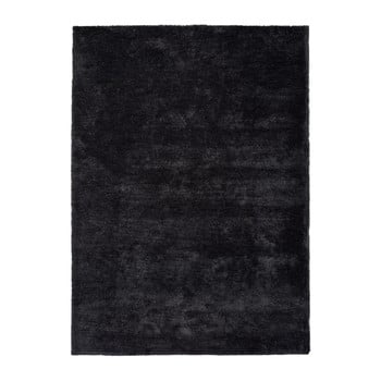 Covor universal shanghai liso, 60 x 110 cm, negru antracit