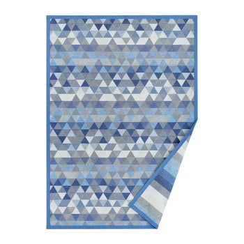Covor reversibil narma luke blue, 80 x 250 cm, albastru