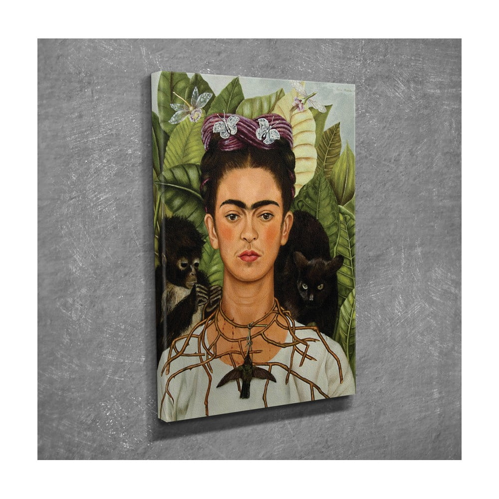 Reproducere tablou pe pânză Frida Kahlo, 30 x 40 cm bonami.ro
