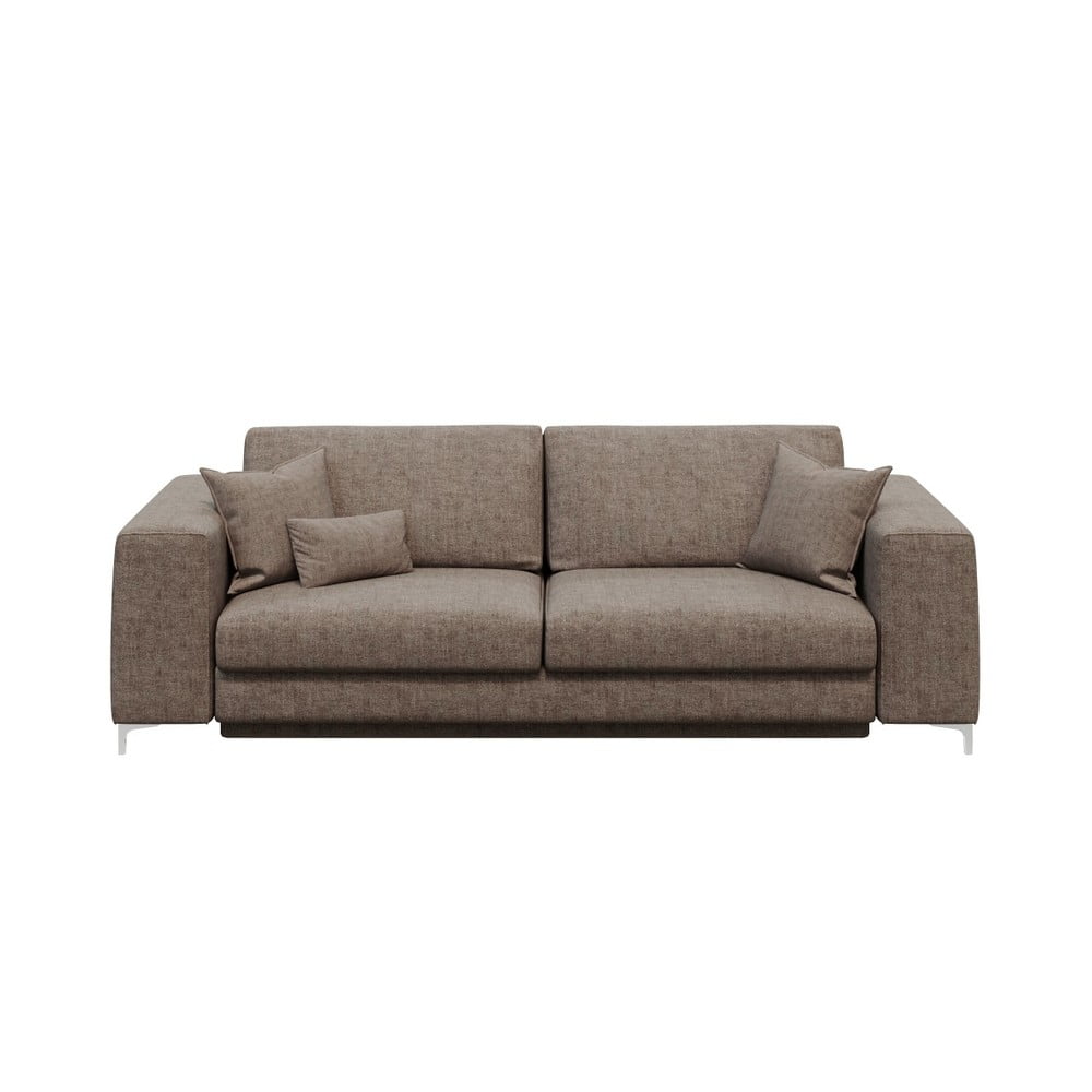 Canapea extensibilă devichy Rothe, 256 cm, bej închis bonami.ro imagine 2022