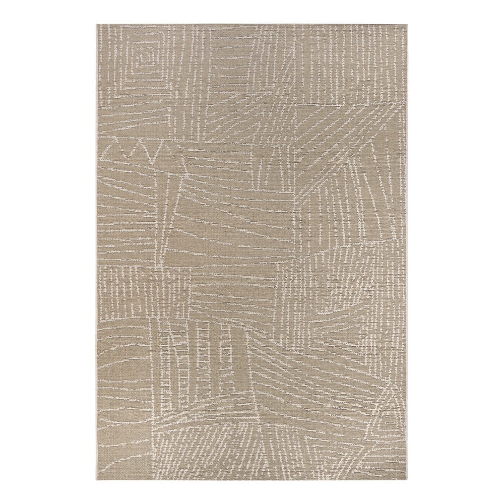 Covor de exterior crem 120x170 cm – elle decoration