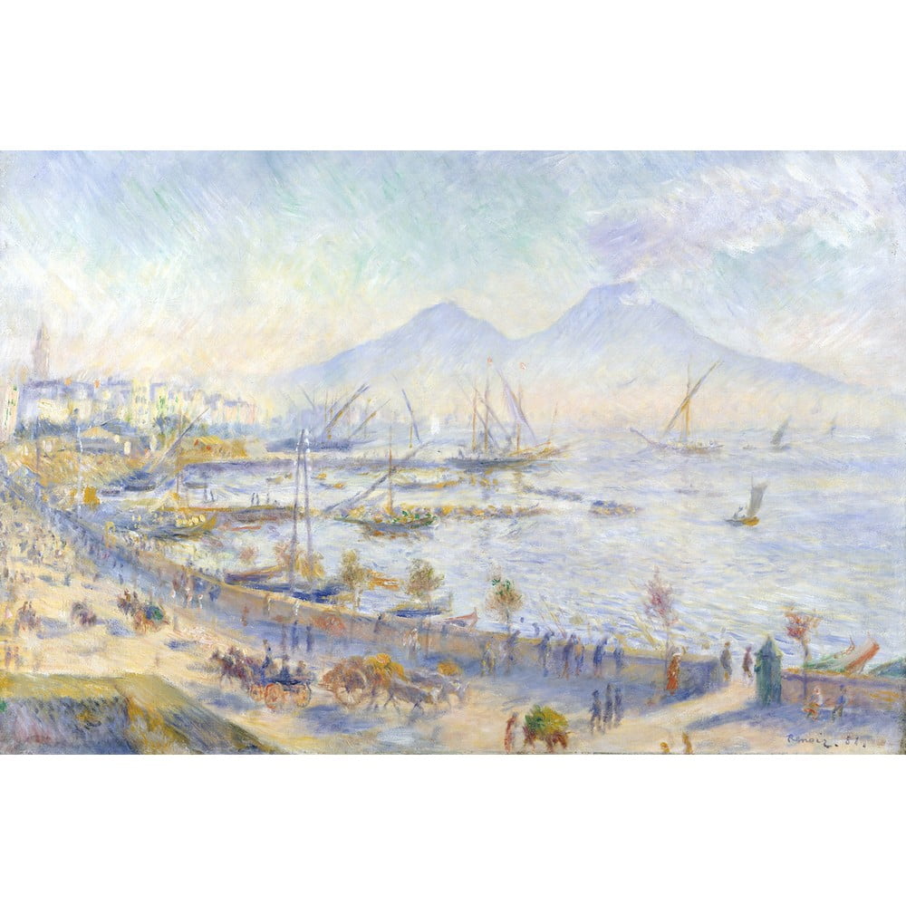 Reproducere tablou Auguste Renoir – The Bay of Naples, 60 x 40 cm Auguste imagine 2022
