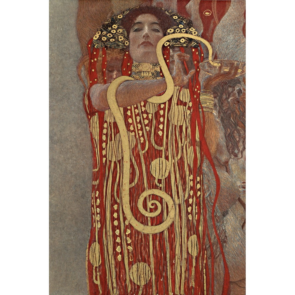  Tablou - reproducere 40x60 cm Hygieia, Gustav Klimt – Fedkolor 