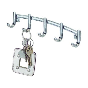 Cuier metalic pentru chei iDesign York Lyra, 23 x 14 cm bonami.ro
