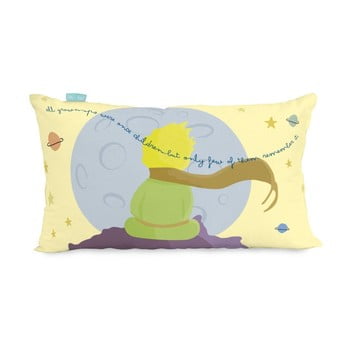 Față de pernă din bumbac cu 2 fețe mr. fox le petit prince, 50 x 30 cm