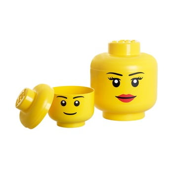 Figurină depozitare LEGO® Girl, Ø 24,2 cm bonami.ro