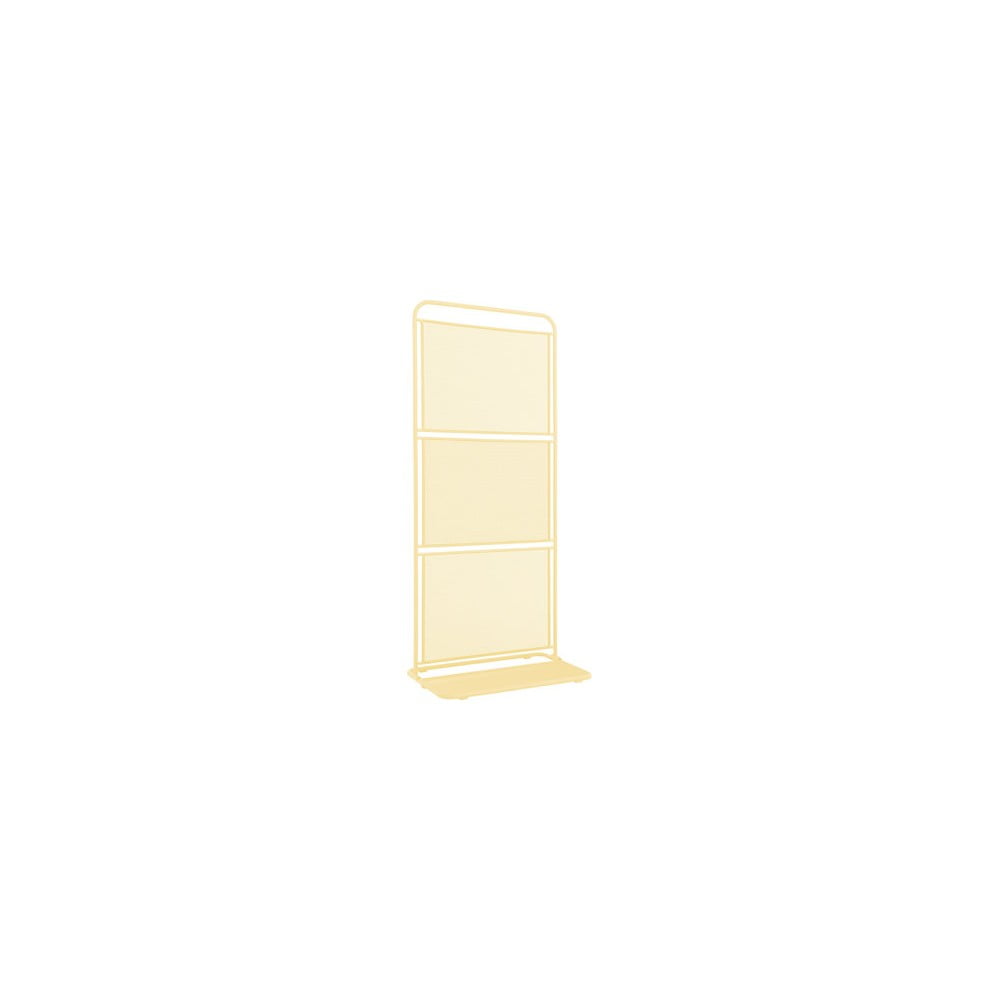 Paravan metalic pentru balcon Garden Pleasure MWH, 180 x 80 cm, galben bonami.ro