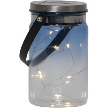 Felinar solar pentru exterior Best Season Tint Lantern Blue