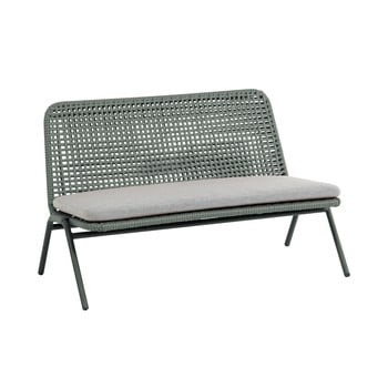 Bancă de grădină la forma wivina, lungime120 cm, verde