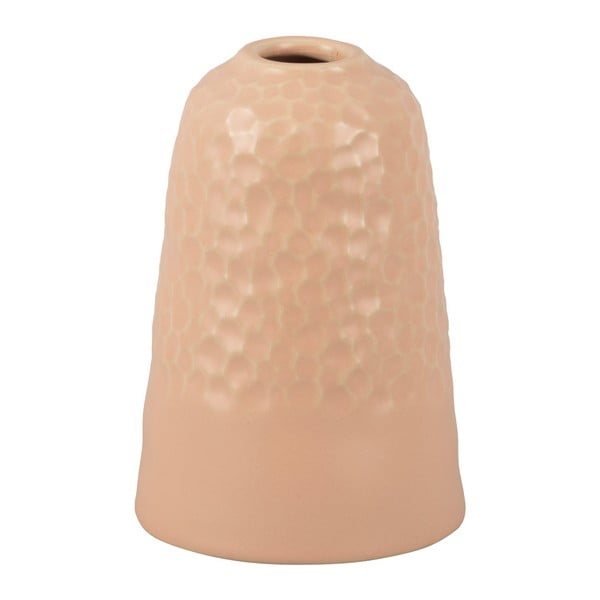 Vază din ceramică PT LIVING Carve, înălțime 18,5 cm, roz