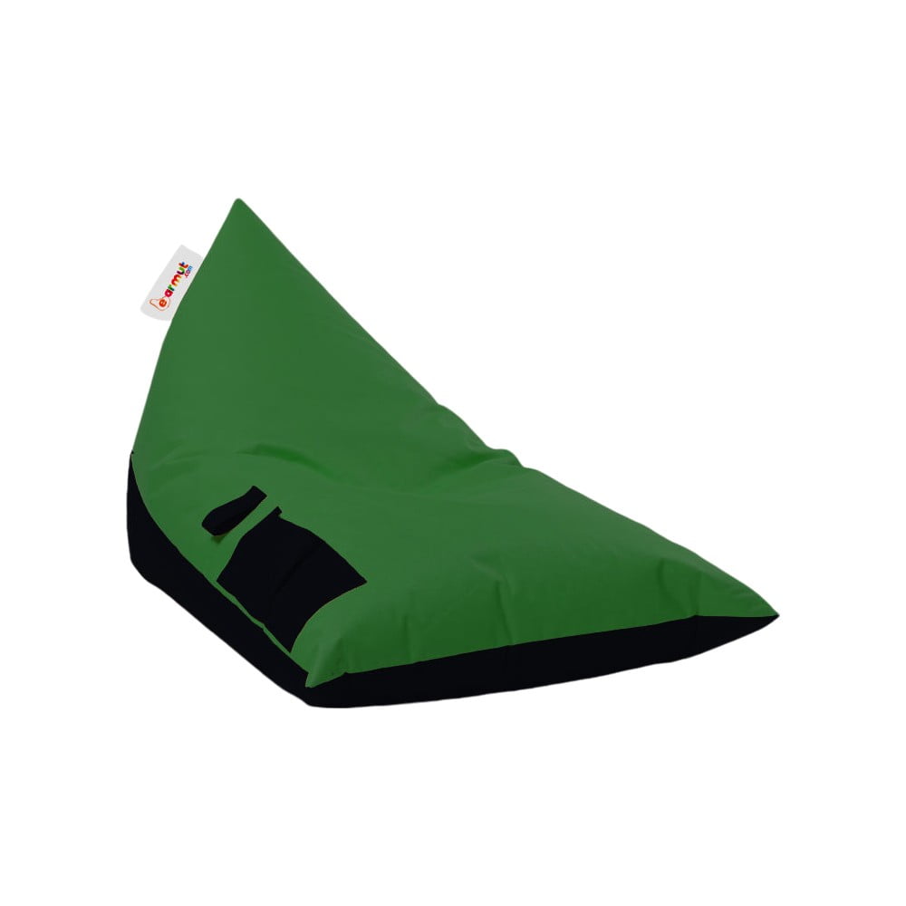 Fotoliu bean bag verde Pyramid – Floriane Garden