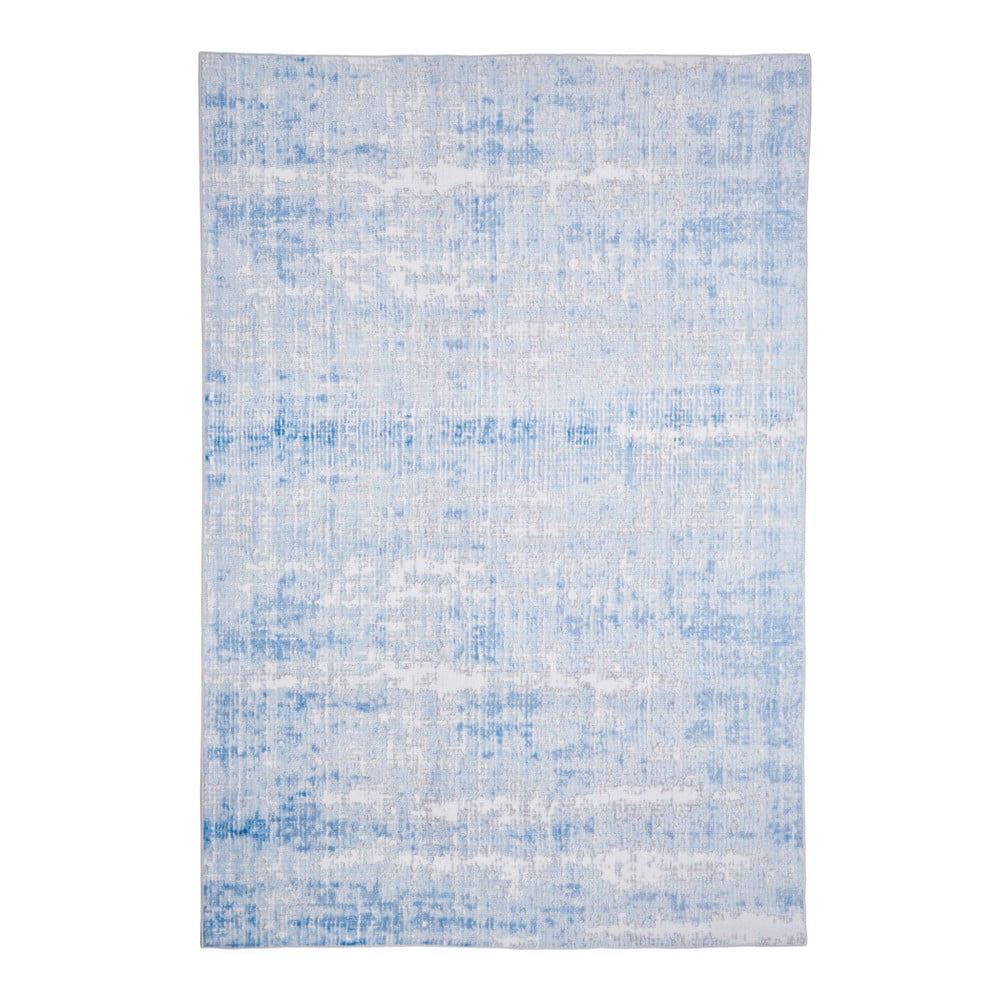 Covor Floorita Abstract, 80 x 150 cm, albastru-gri bonami.ro imagine 2022